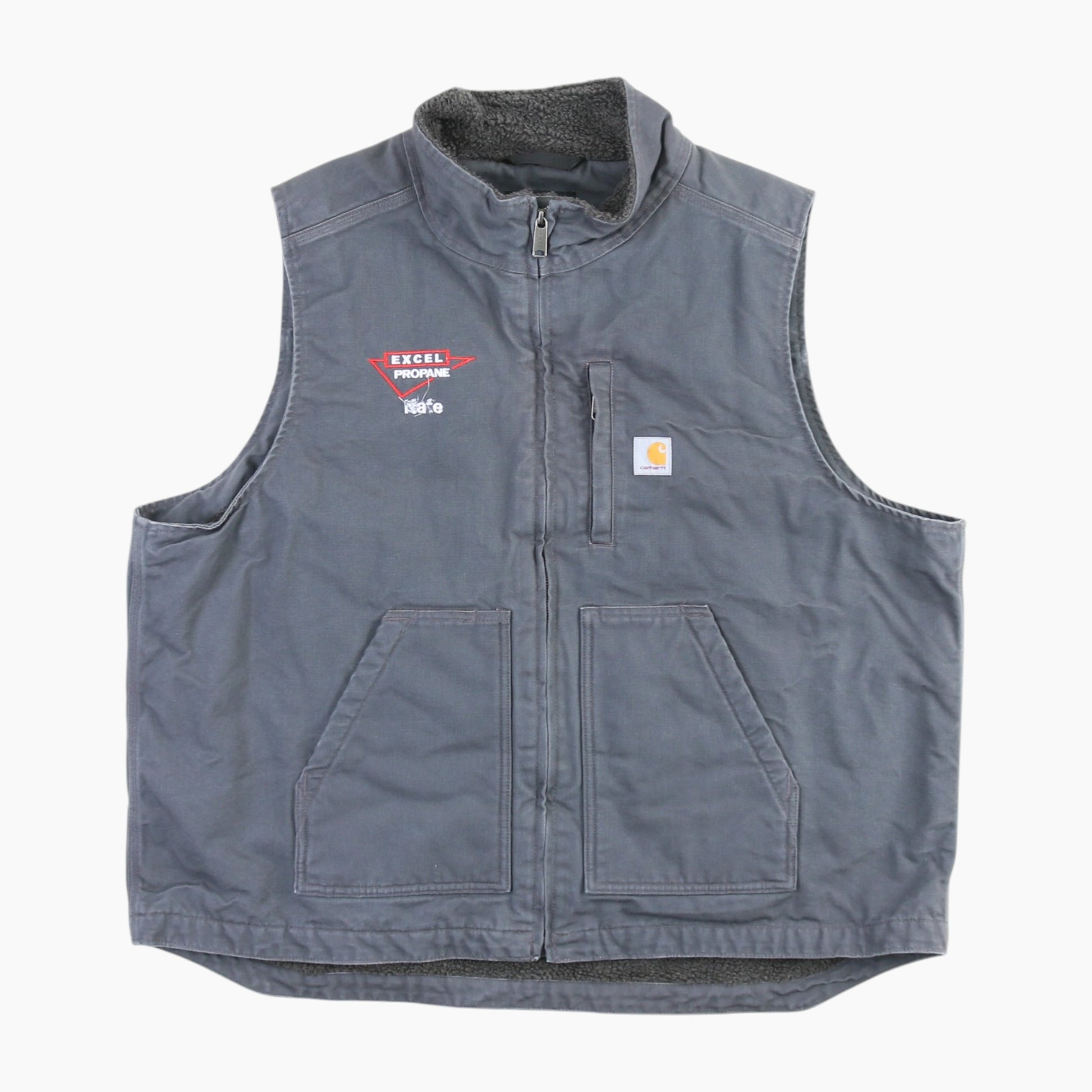 Lined Vest - Grey