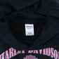 'Motor Club' Hooded Sweatshirt - Black