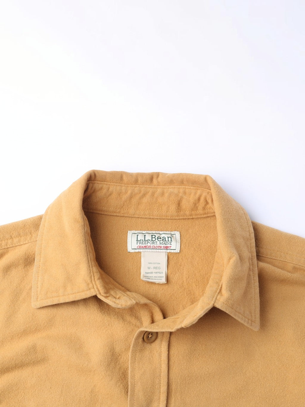 Vintage Chamois Shirt - Yellow