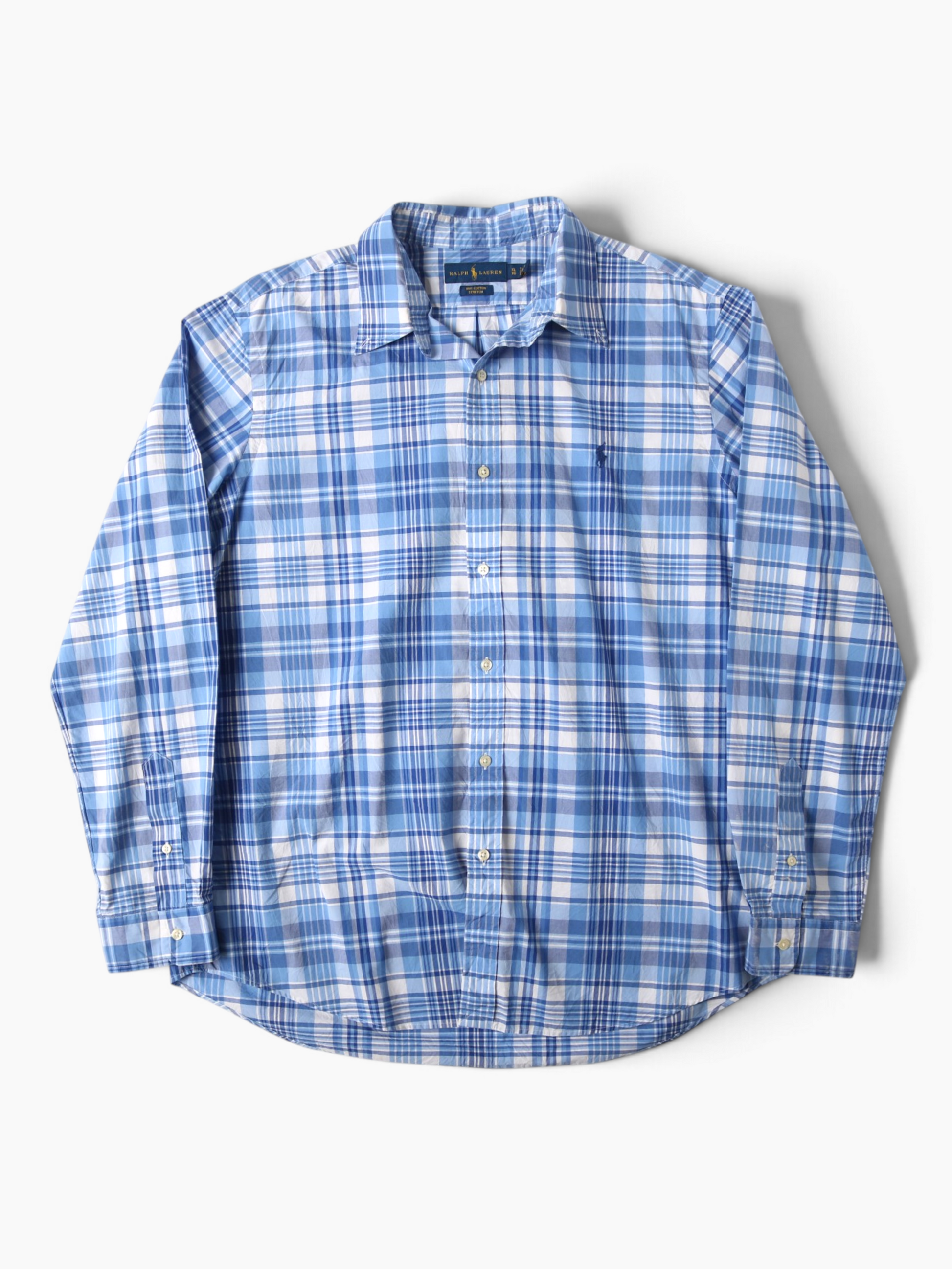 Vintage Shirt - Blue Check