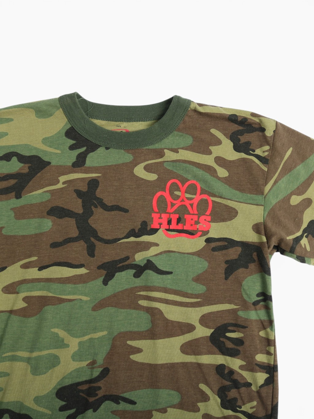 'Hles' Woodland Camouflage T-shirt
