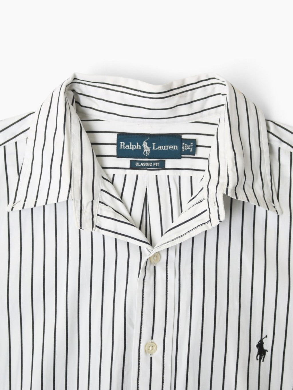 Vintage Shirt - White Stripe