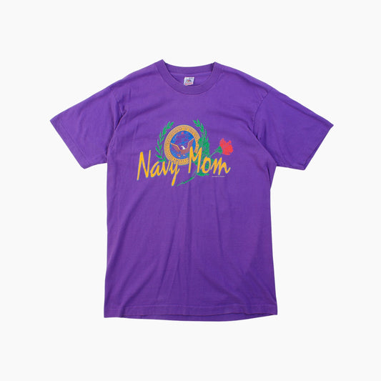 'Navy Mom' T-Shirt - American Madness