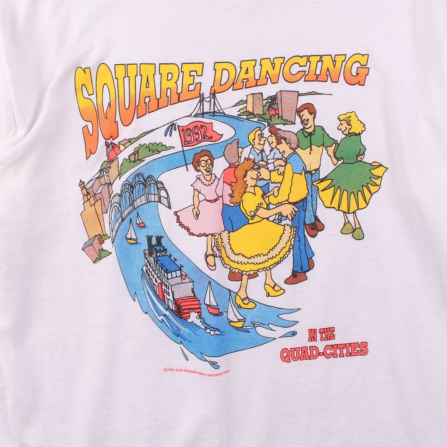 Vintage 'Square Dancing' T-Shirt - American Madness