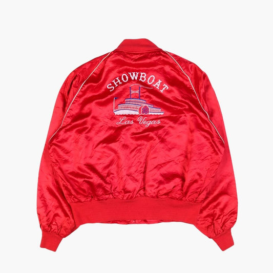 Vintage 'Showbaot' Satin Bomber Jacket - American Madness