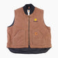 Lined Vest - Brown