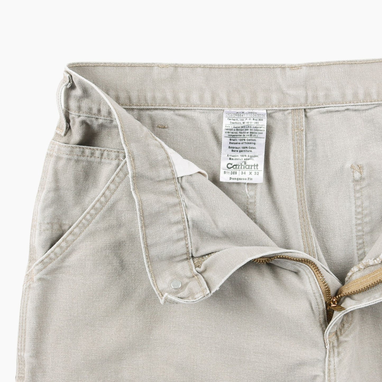 Vintage Carpenter Pants - Stone - 34/32