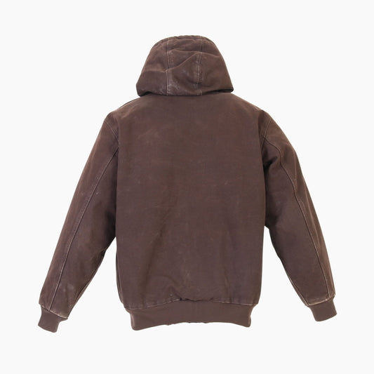 Active Hooded Jacket - Washed Brown - American Madness