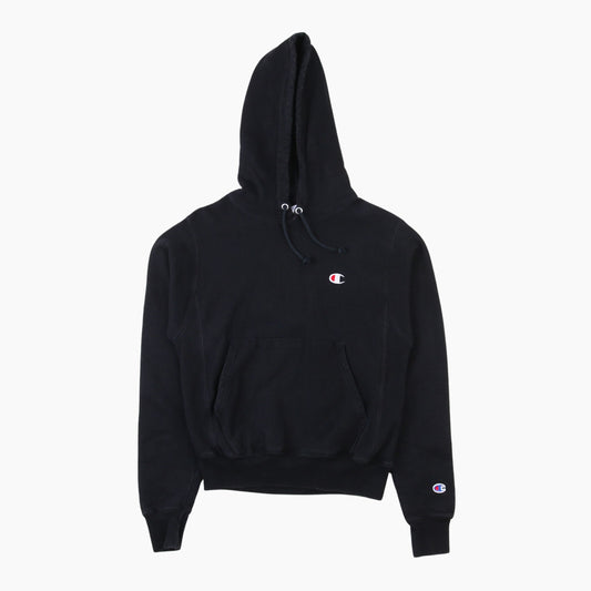 Embroidered Hooded Sweatshirt - Black - American Madness
