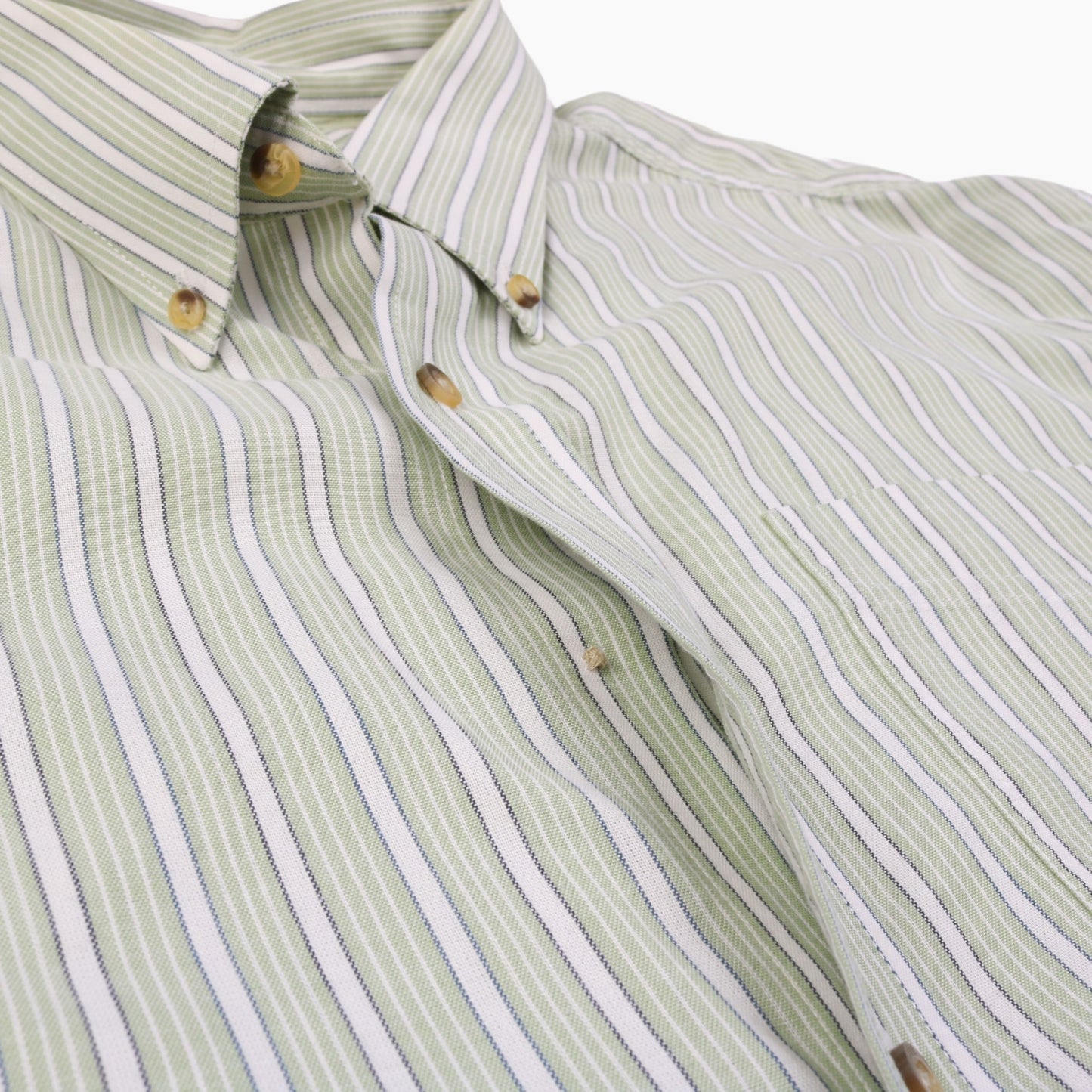 Vintage Shirt - Green Stripe - American Madness