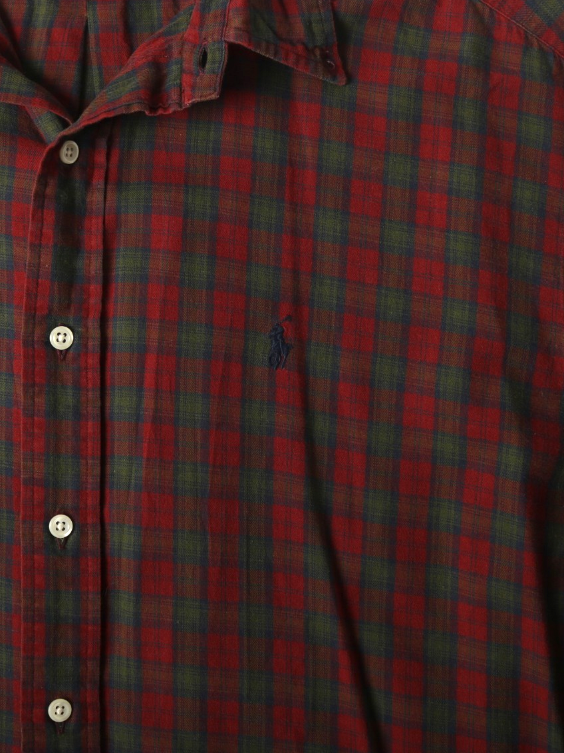 Vintage Shirt - Red Check