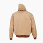 Active Hooded Jacket - Washed Hamilton Brown