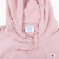 Embroidered Hooded Sweatshirt - Pink