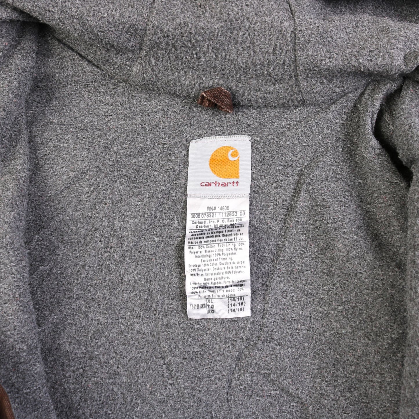 Active Hooded Jacket - Brown