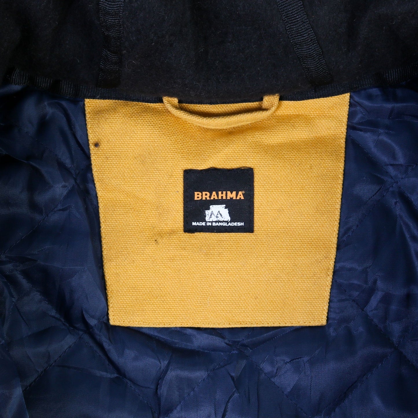 Vintage Lined Workwear Jacket - Yellow