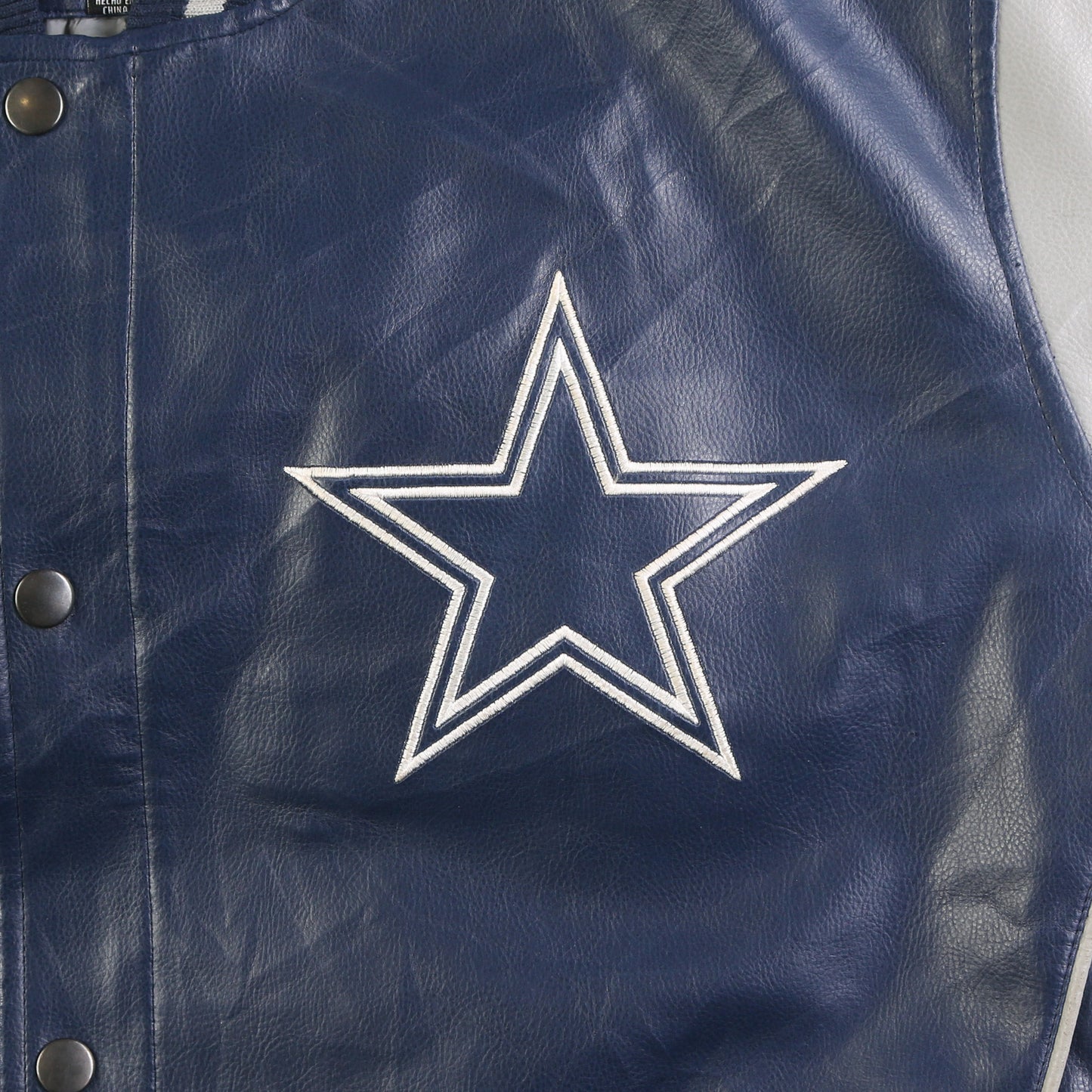 Dallas Cowboys Leather Varsity Jacket