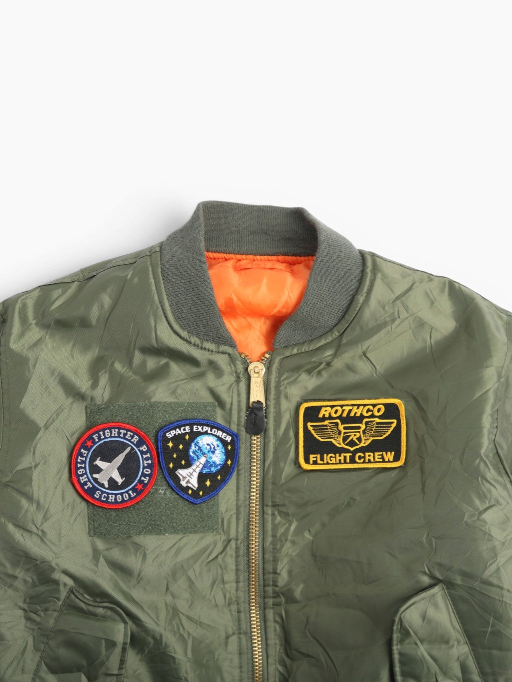 Vintage 'Rothco Flight Crew' MA-1 Bomber Jacket