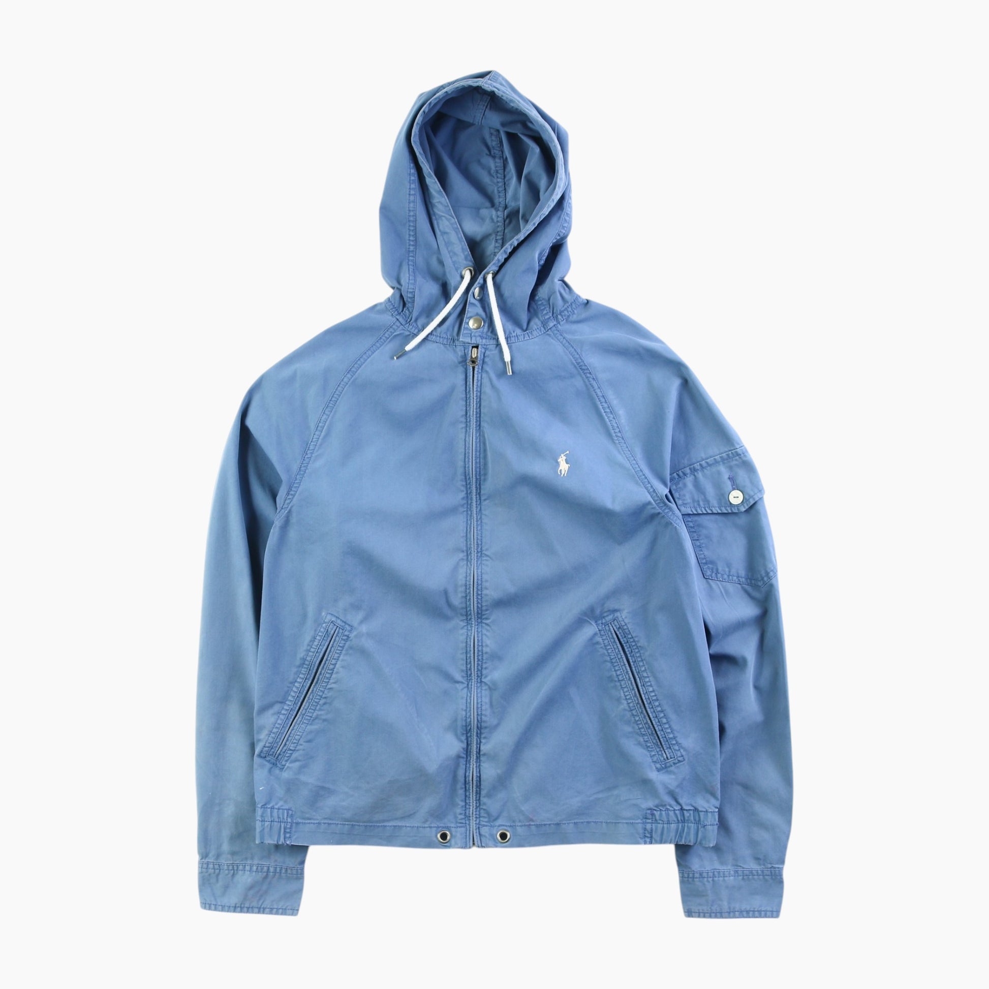 Vintage Hoodie Jacket - Blue