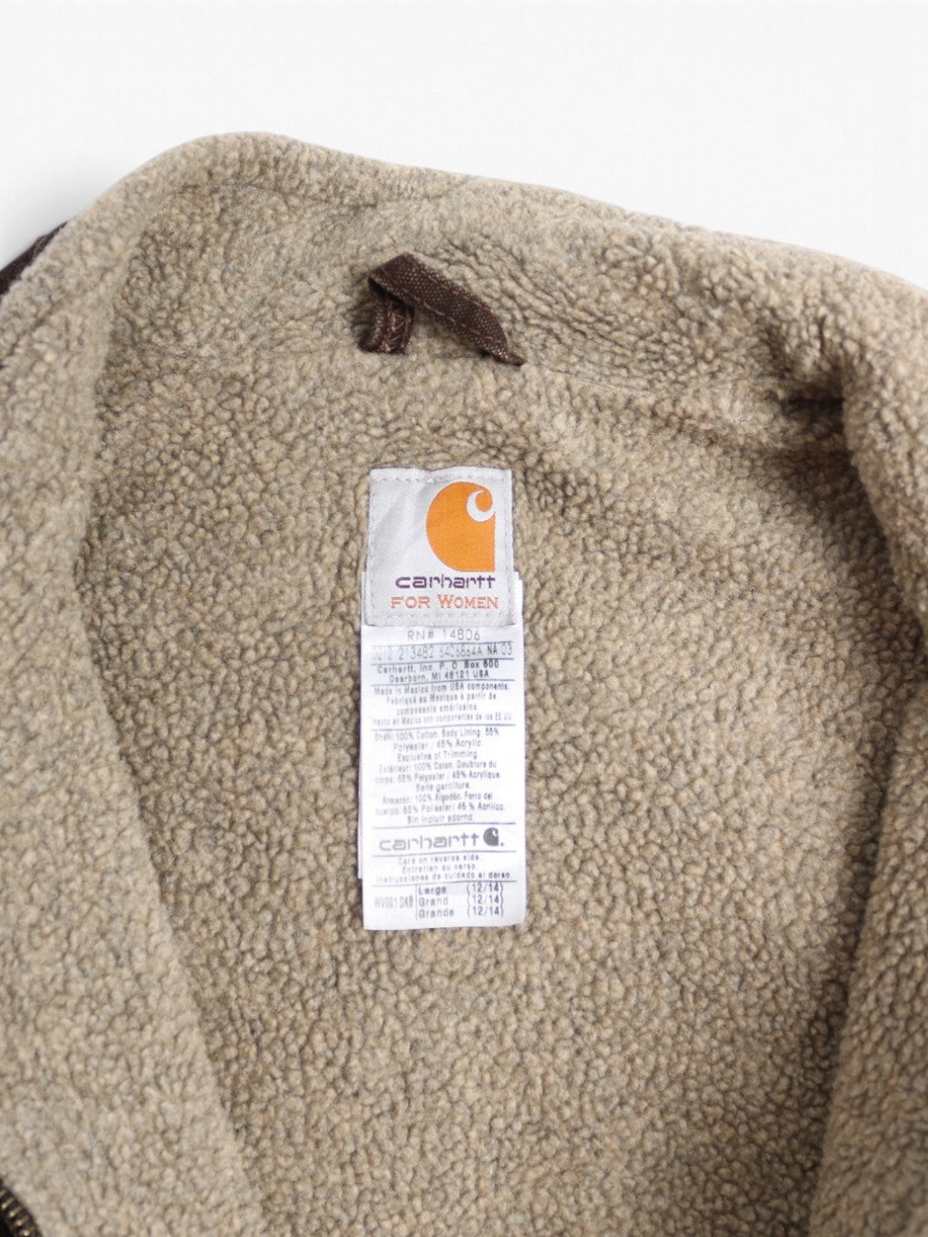 Lined Vest - Brown