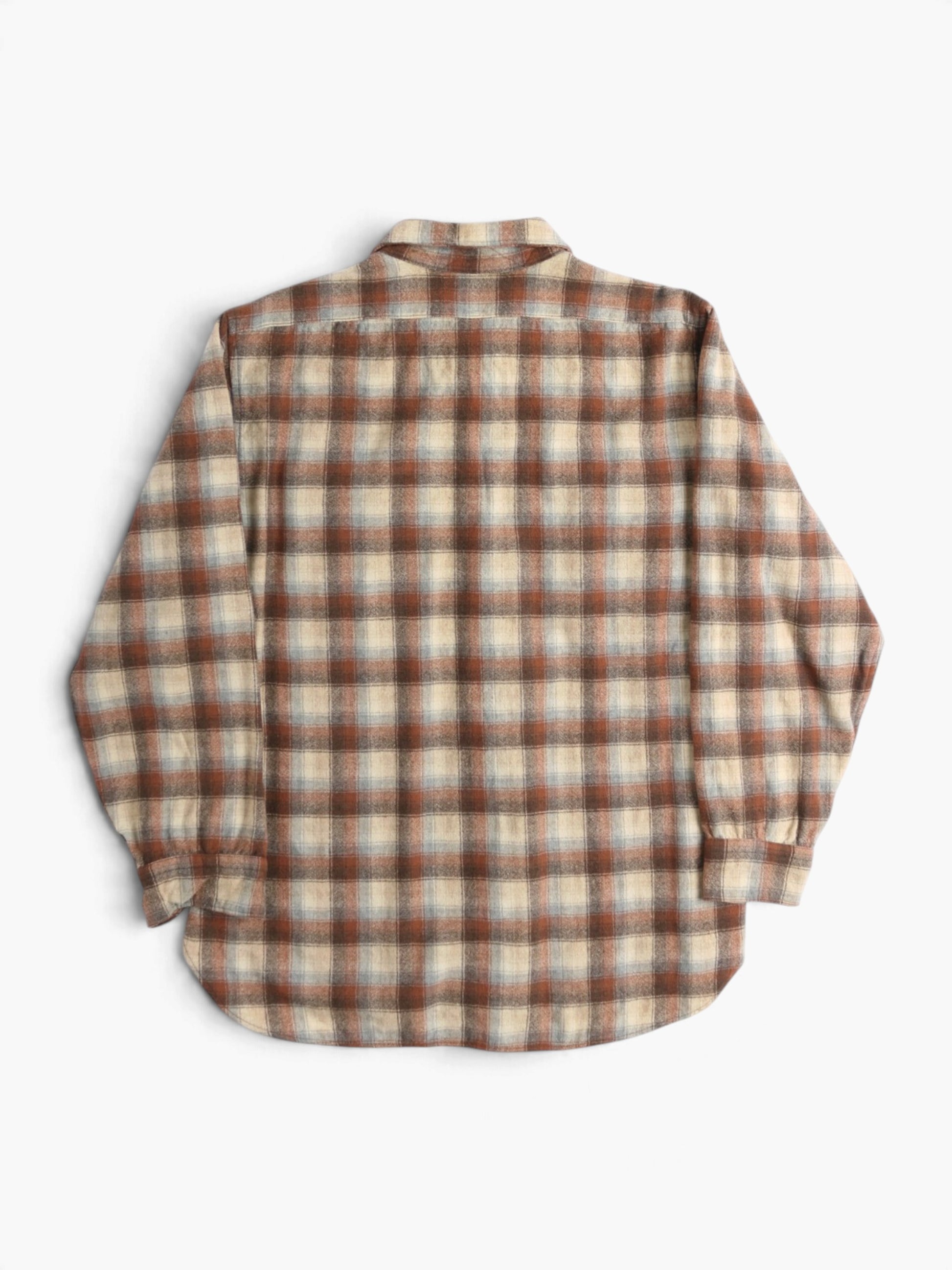 Vintage Flannel Shirt - Brown