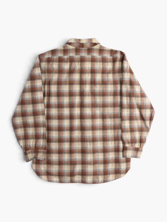 Vintage Flannel Shirt - Brown