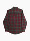 Vintage Flannel Shirt - Red Check