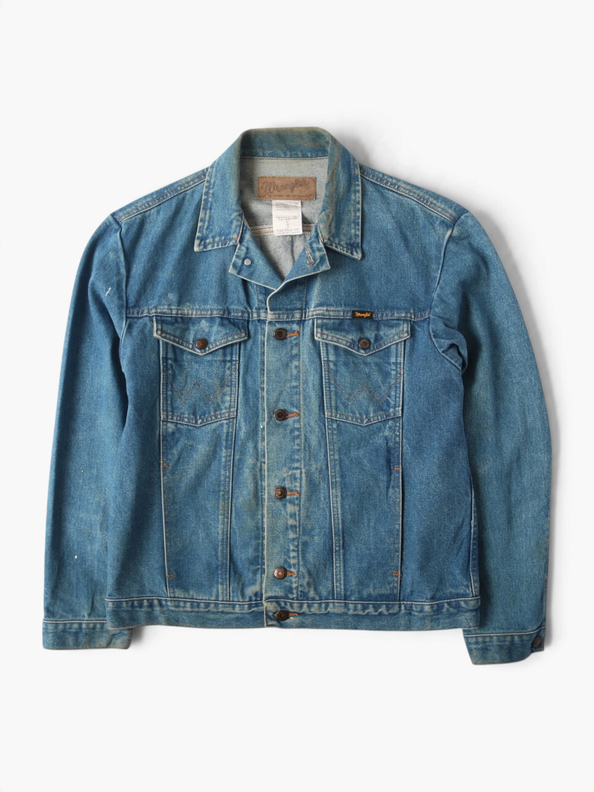 Vintage Denim Trucker Jacket