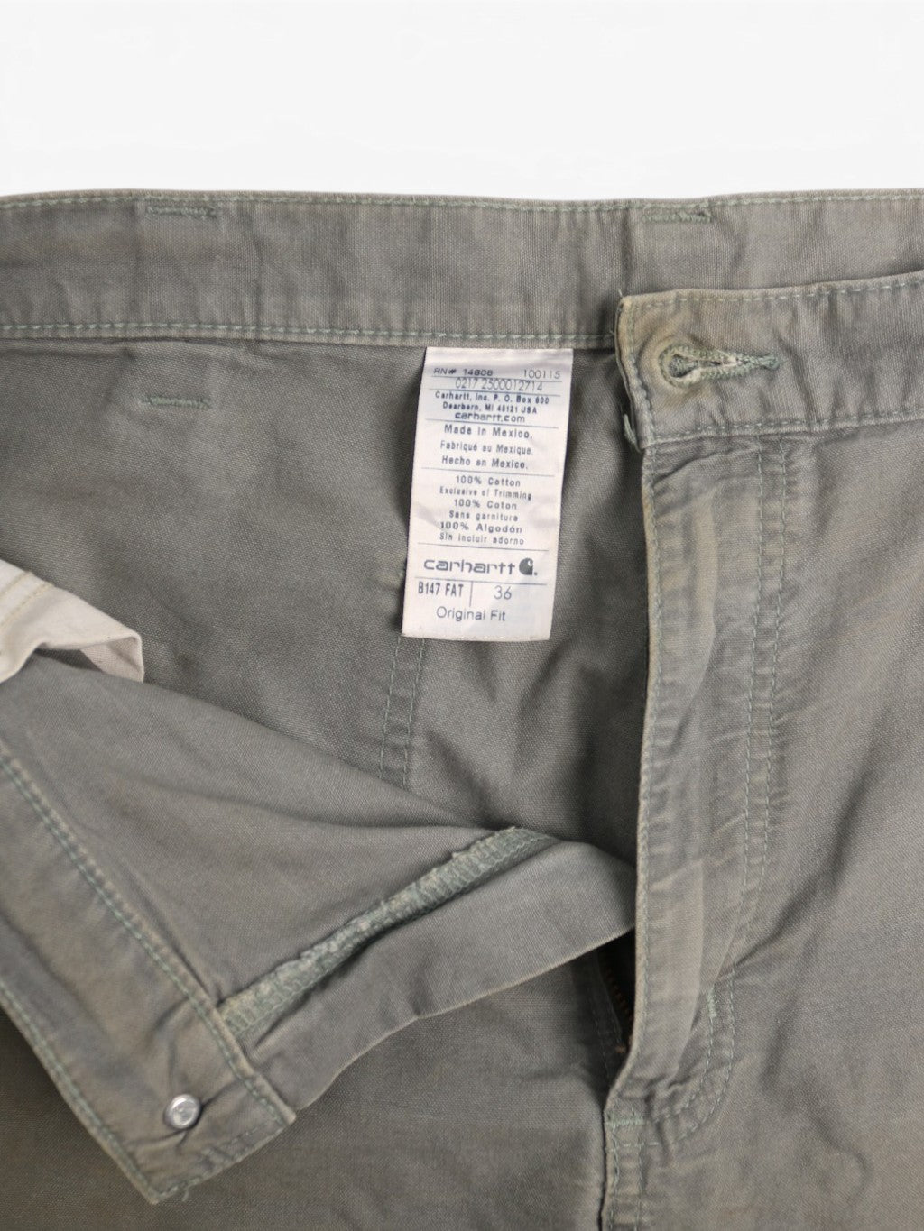 Carpenter Shorts - Grey - 36"