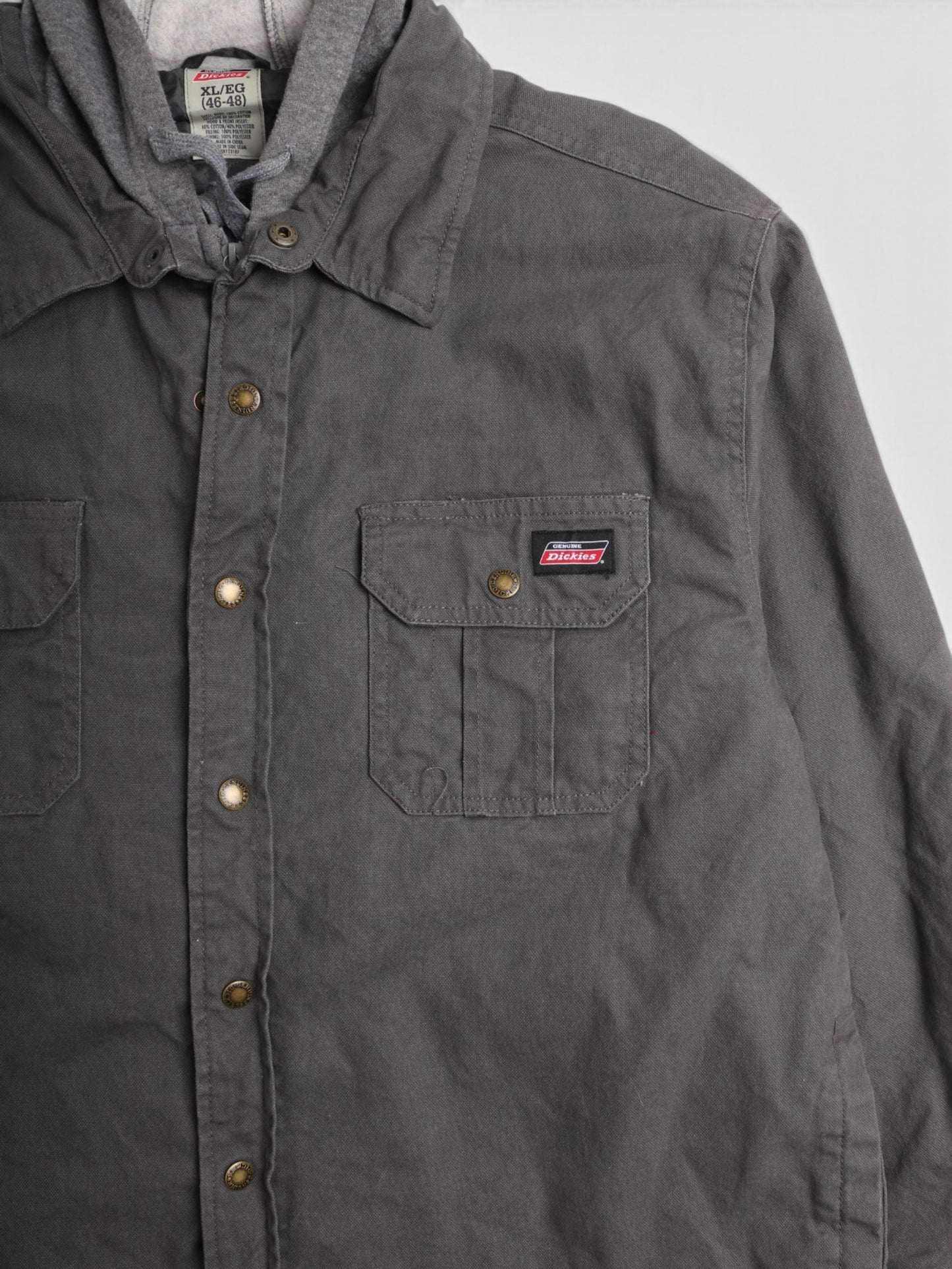 Vintage Hooded Work Jacket