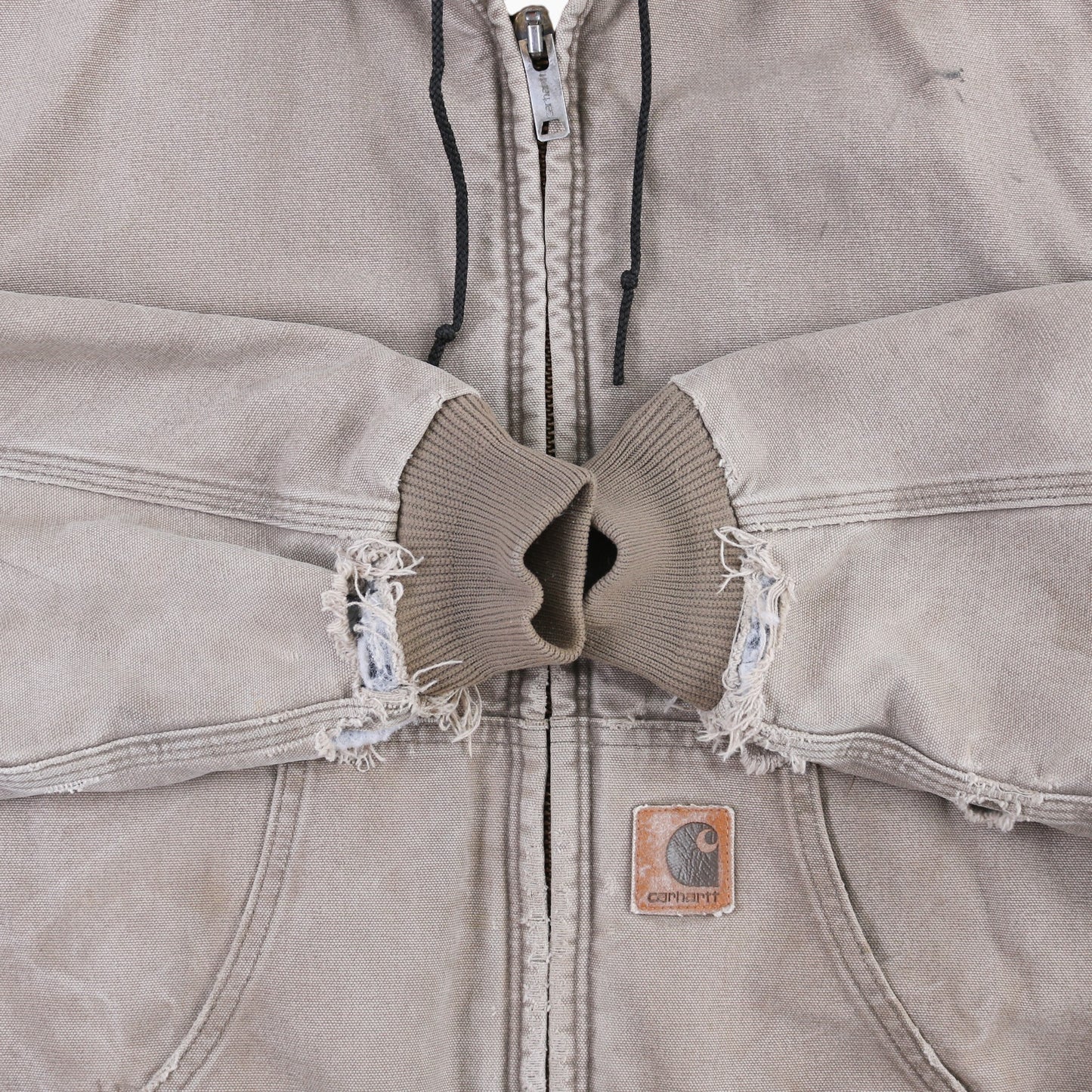 Hooded Active Jacket - Stone