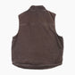 Lined Vest - Brown