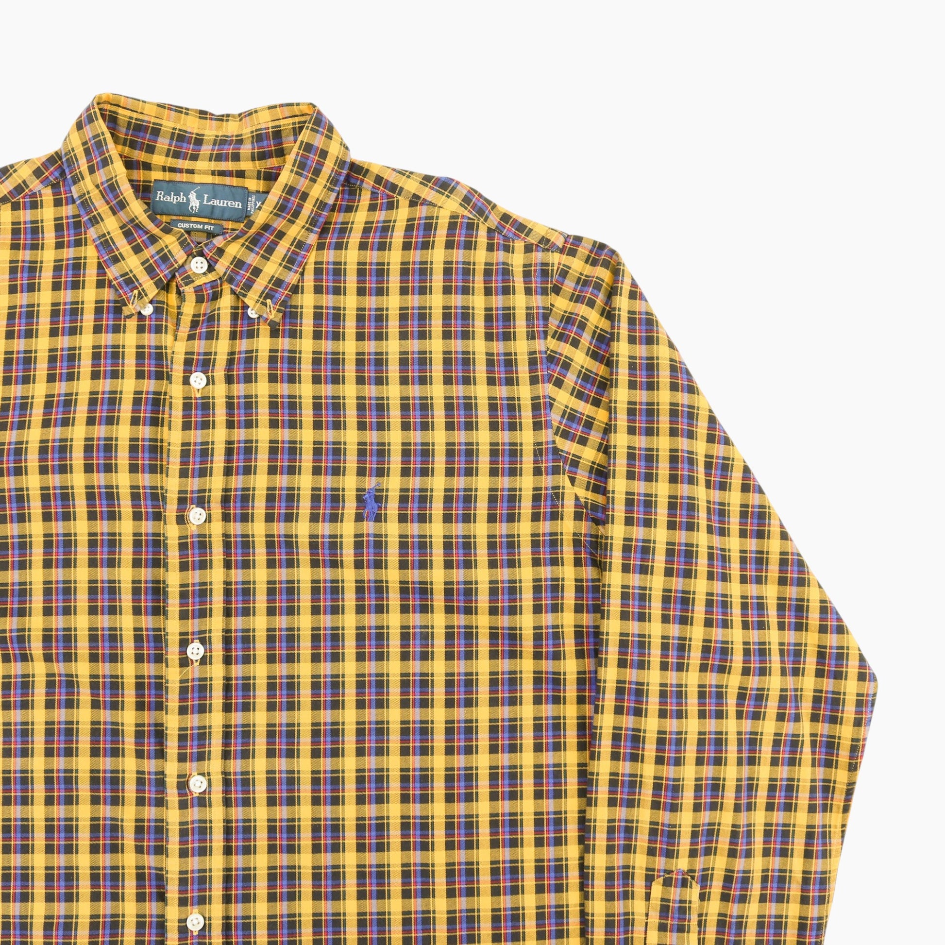 Vintage Shirt - Yellow Check