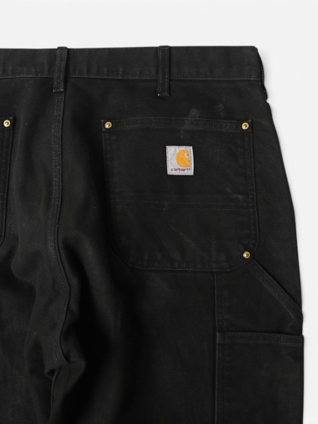 Vintage Double Knee Pants - Black - 36/28