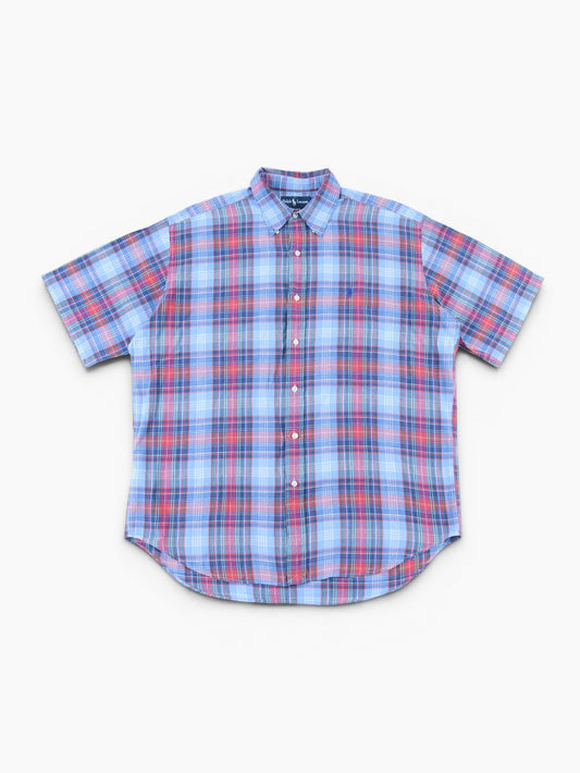 Vintage Shirt - Blue Check
