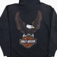 'St. Joe' Hooded Sweatshirt - Black