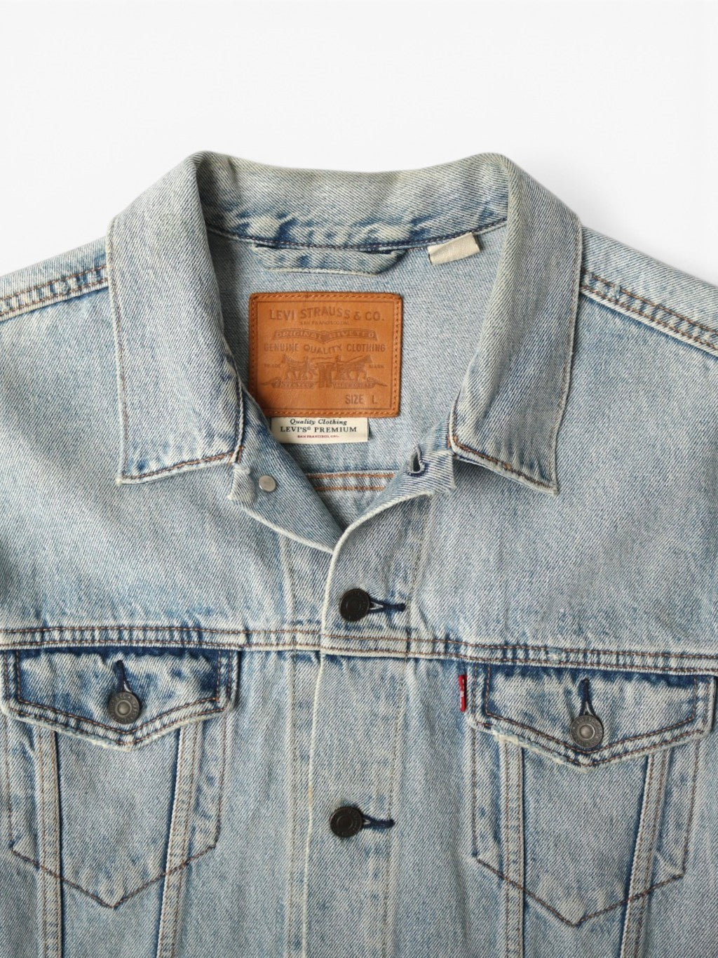 Vintage Denim Trucker Jacket