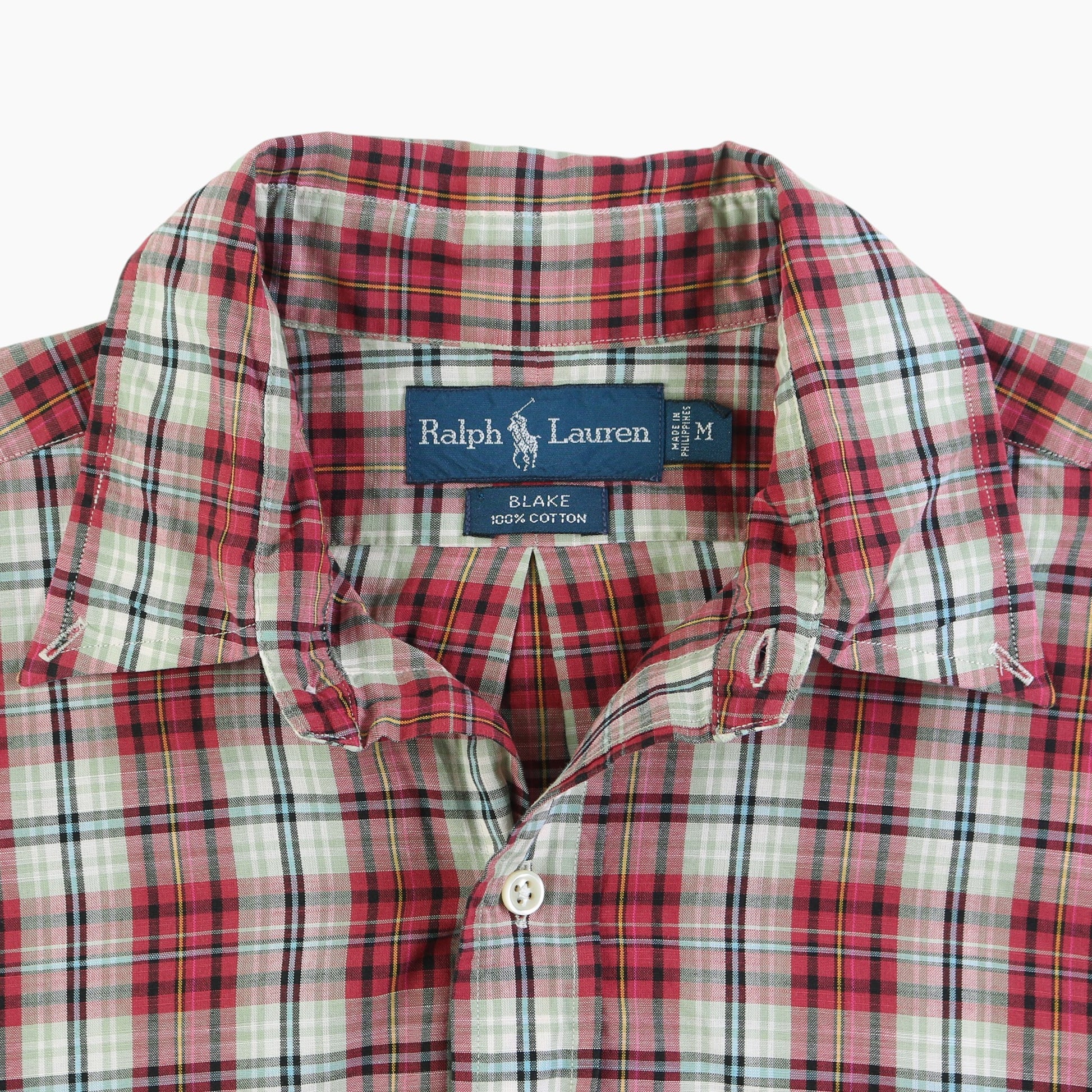 Vintage Shirt - Red Check