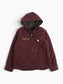Active Hooded Jacket - Burgundy