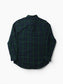 Vintage Flannel Shirt - Green Check