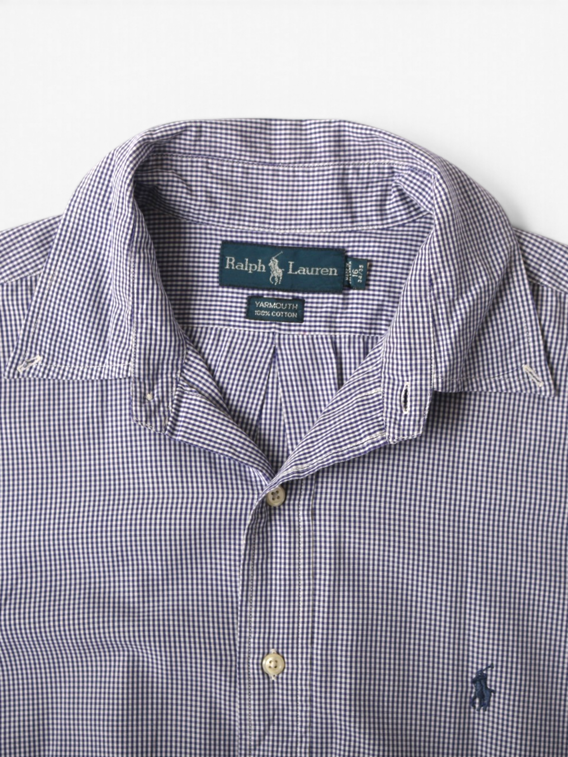 Vintage Shirt - Blue Check