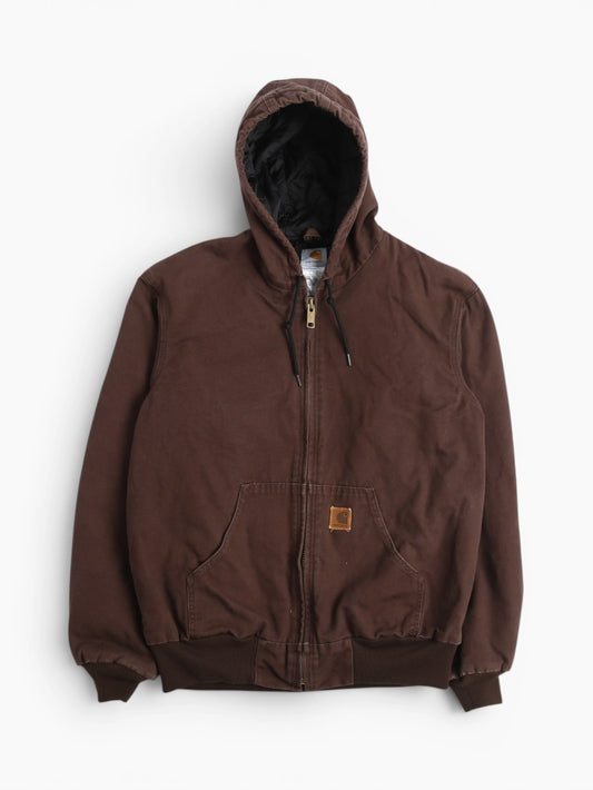 Active Hooded Jacket - Brown