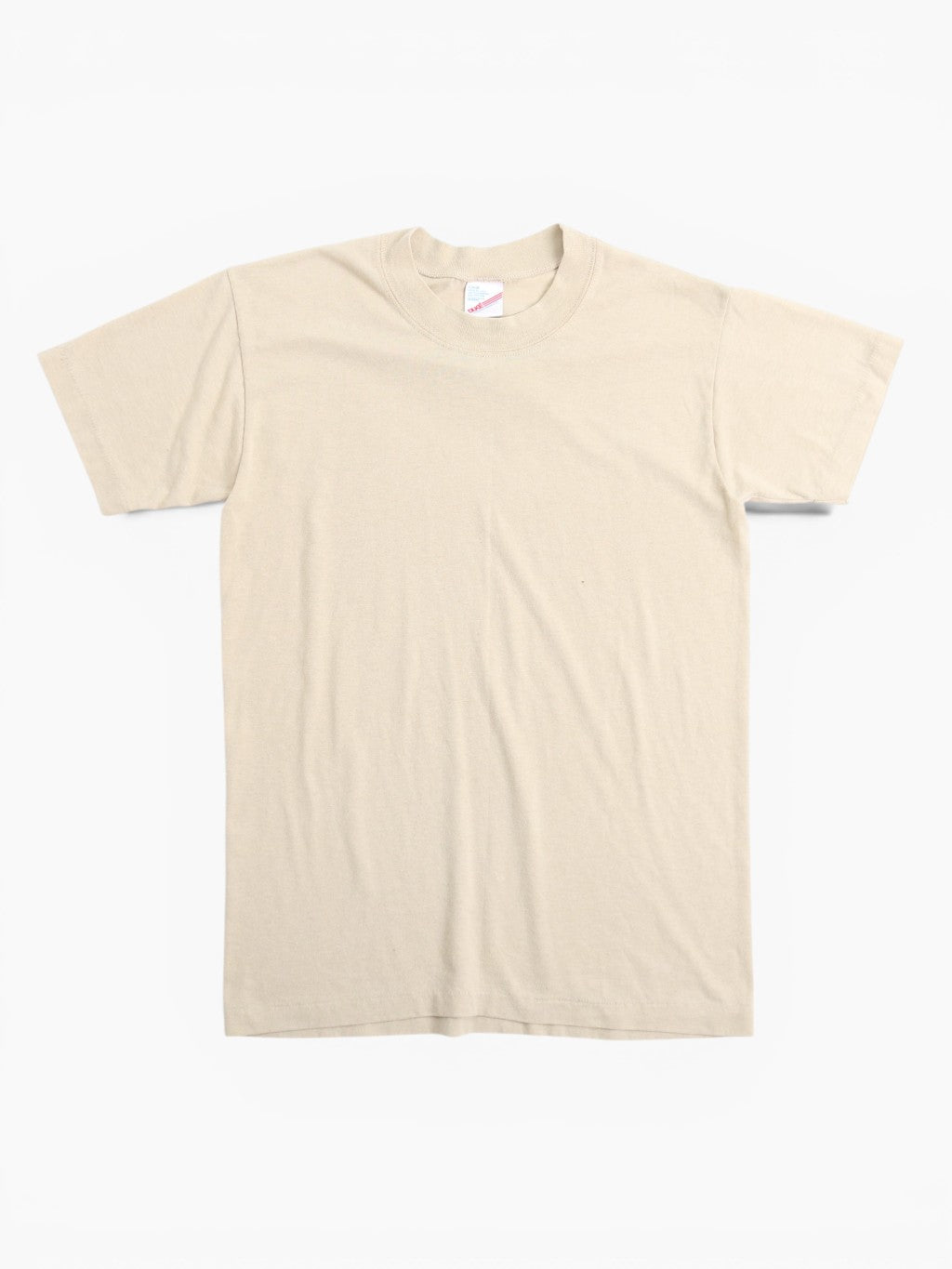 Single Stitch Tan T-shirt