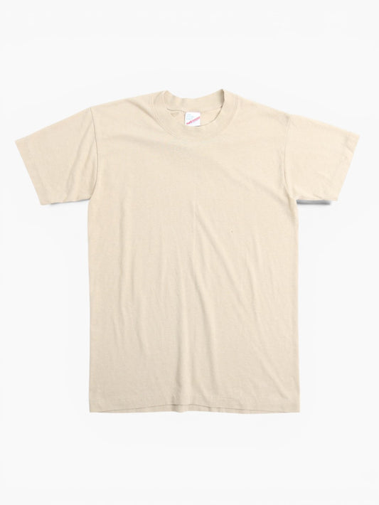 Single Stitch Tan T-shirt