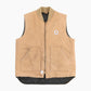 Lined Vest - Brown