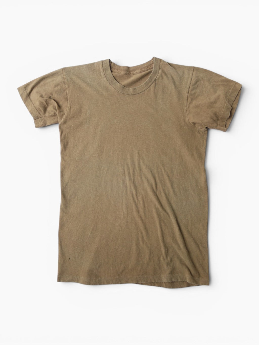 Khaki Single Stitch T-Shirt
