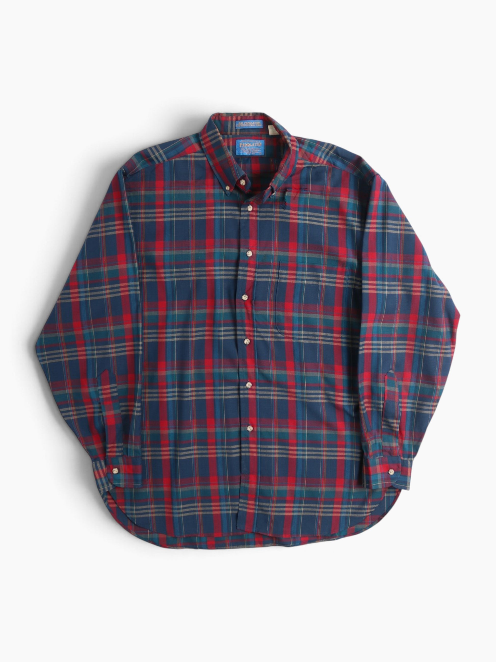 Vintage Flannel Shirt - Blue