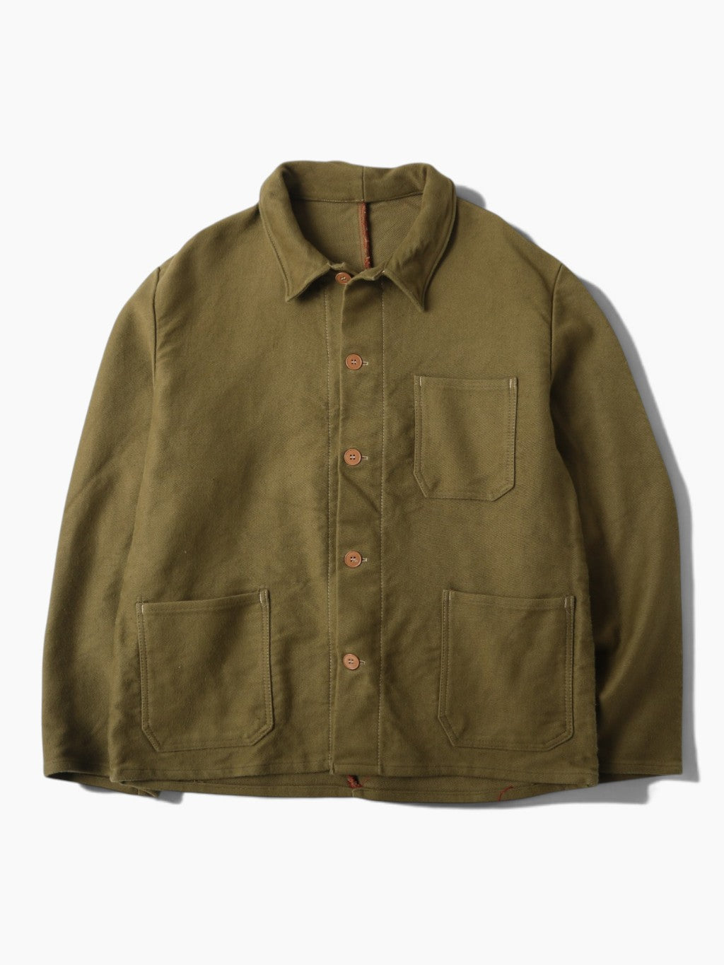 Vintage Moleskin Chore Jacket - Green