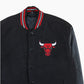 Vintage Varsity 'Chicago Bulls' Bomber Jacket - Black