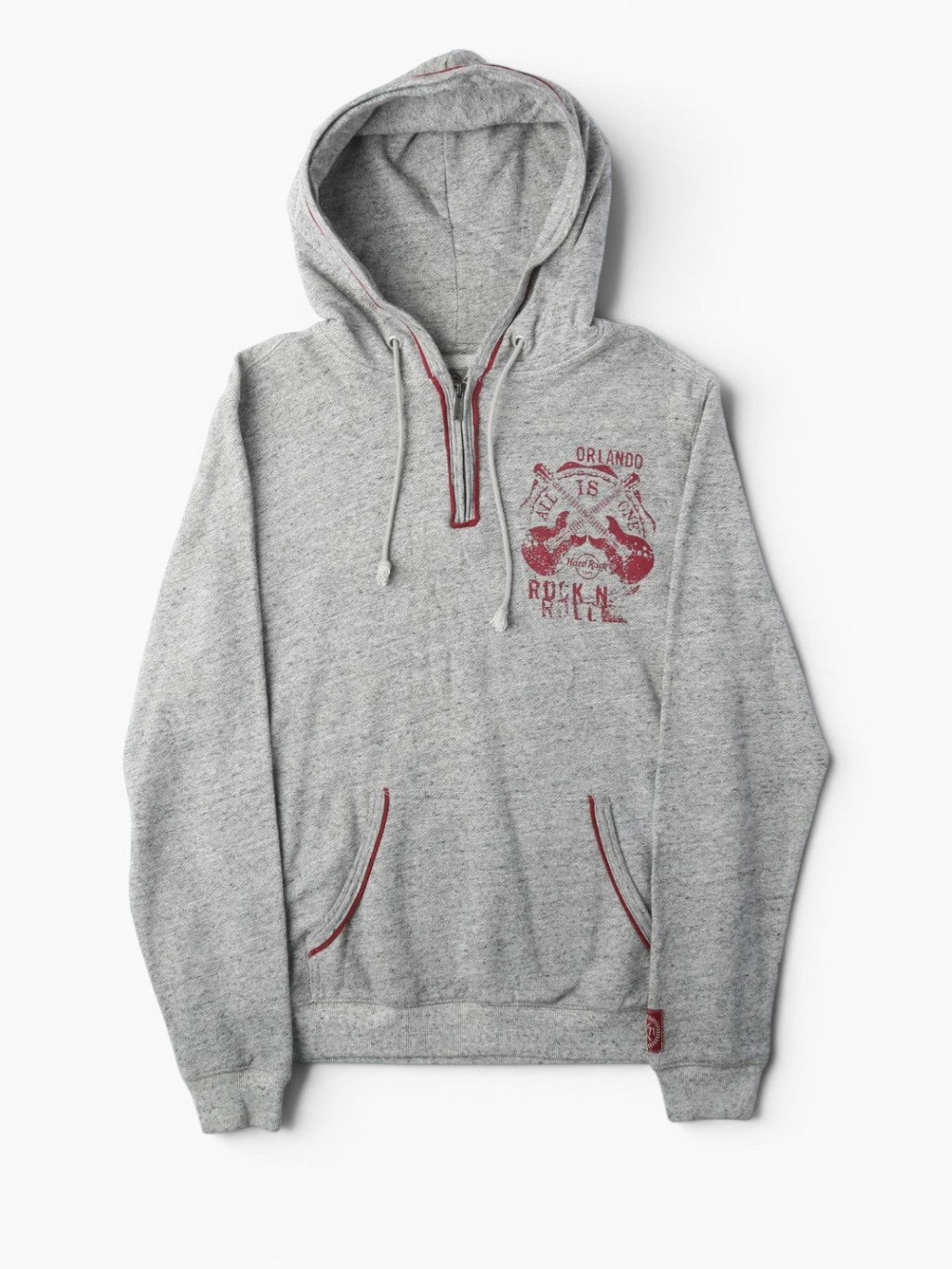 Hard Rock 'Orlando' Hooded Sweatshirt - Grey