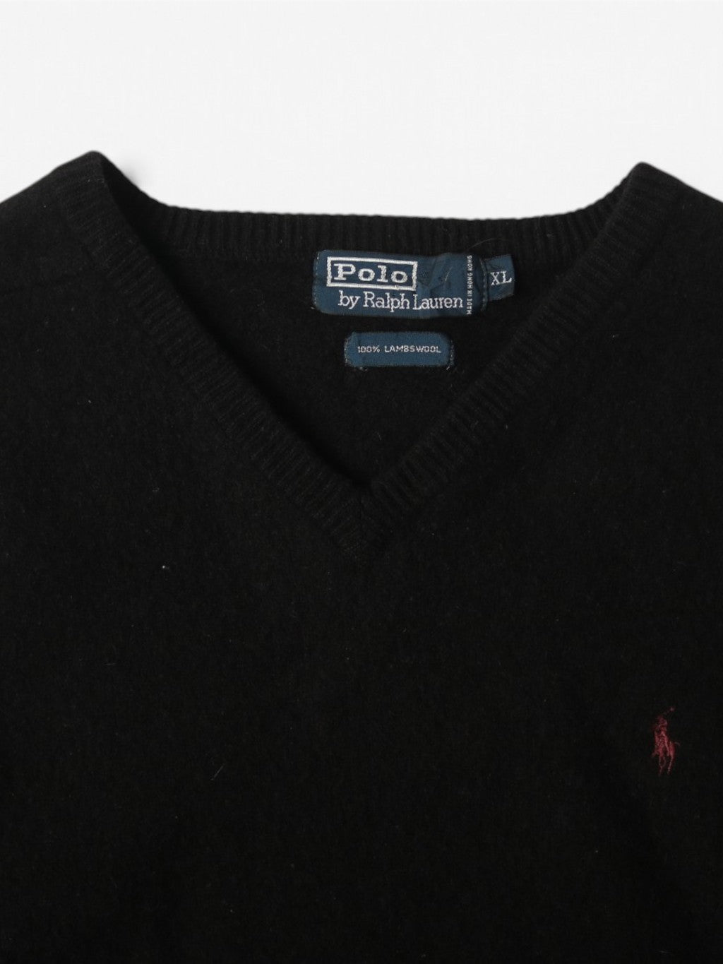 Lambs Wool Knit V-Neck